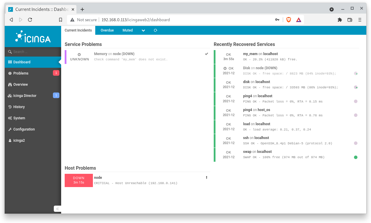 Icinga Web 2 Director