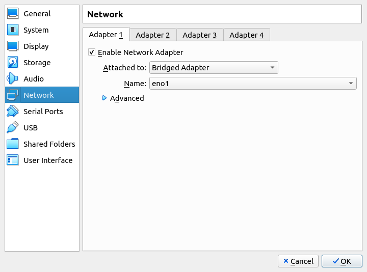 VirtualBox Extension